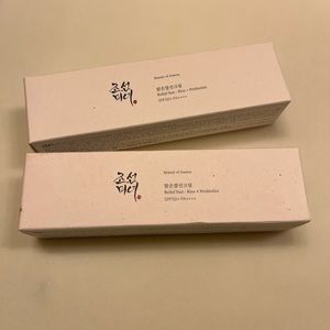 2 Beauty of Joseon rice probiotics sunscreen